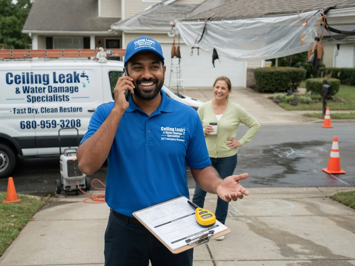 Ceiling Leak Cleanup Wheeler, OR FAQs